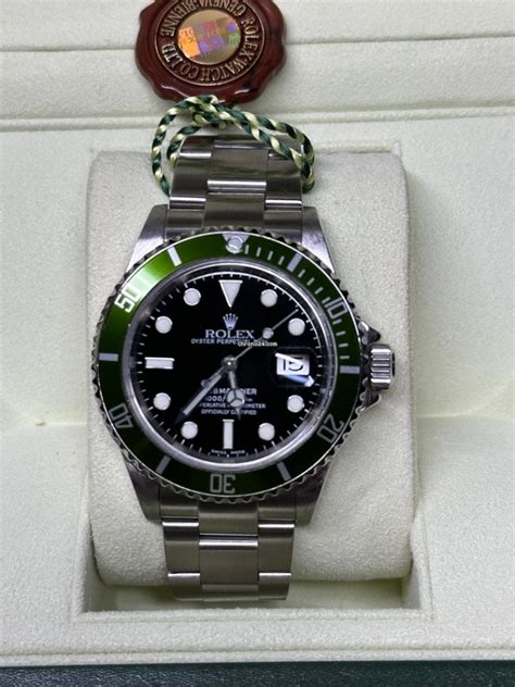 ghiera verde per rolex submariner|Acquista Rolex Submariner Verde su Chrono24.